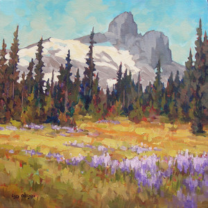 Black Tusk and Lupins - SOLD