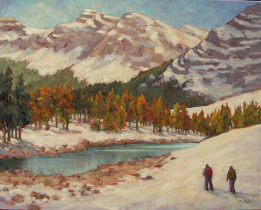 Kananaskis Larches - SOLD