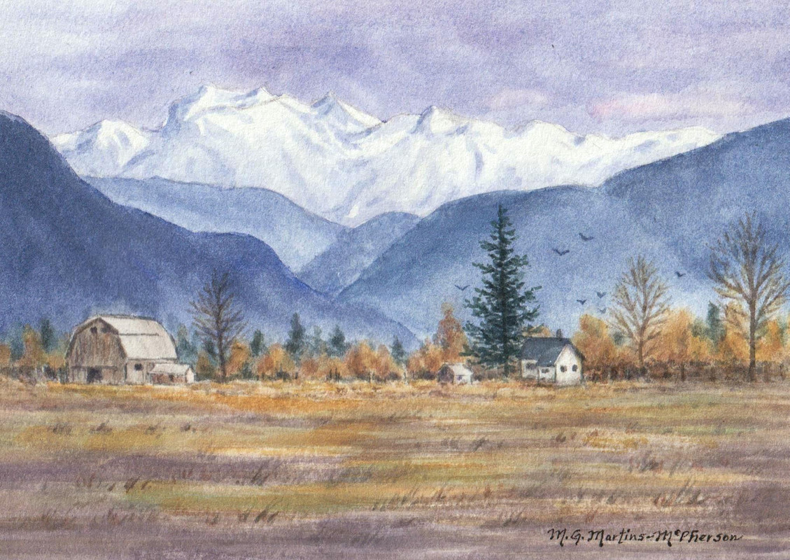 Waiting for Spring, Fraser Valley Farm