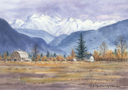 Waiting for Spring, Fraser Valley Farm