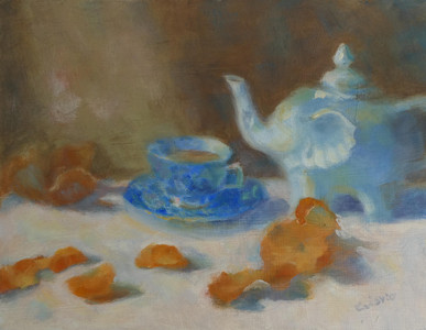 Winter Tea with Oranges