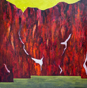 Snow gorges