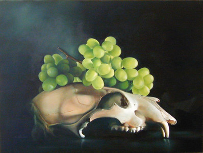 Bear Skulls & Grapes