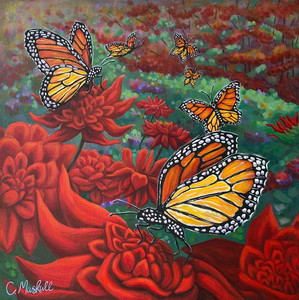 Blooms and Fluttering Hearts