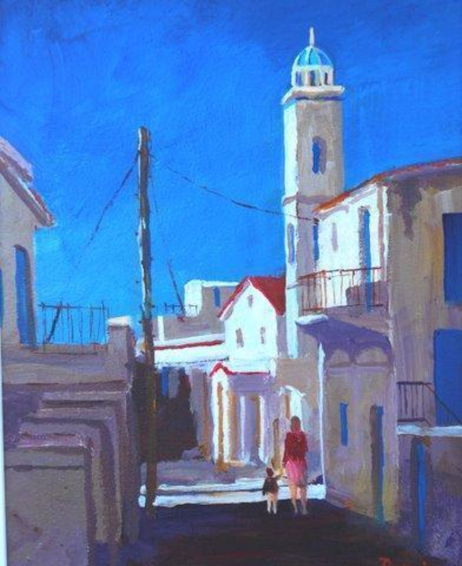 Santorini Alley