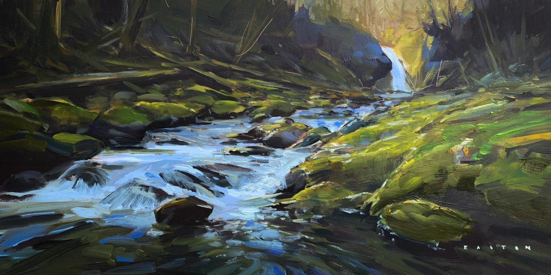 "Towards the Falls" by Charlie Easton, SFCA