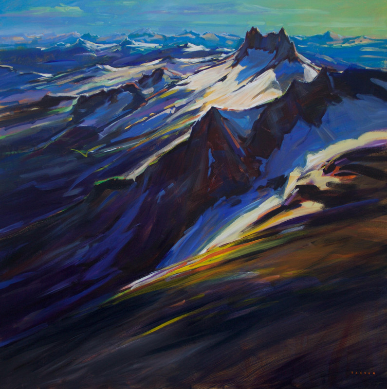 Mount Fee in full sun