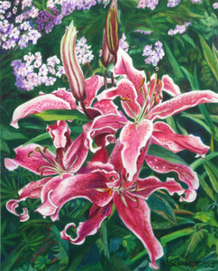 "Lily and Phlox"