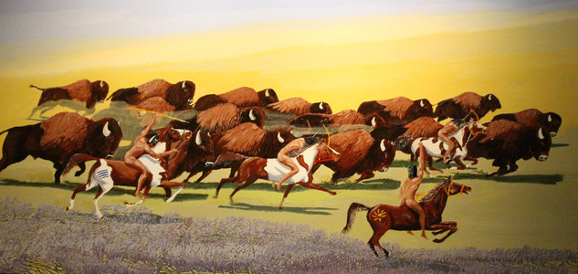 Blackfoot Buffalo Hunters