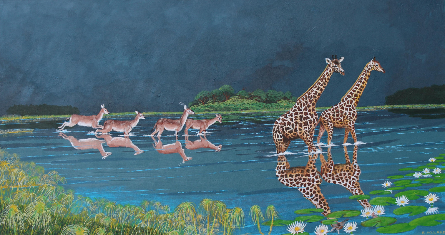 Flood on the Okavango