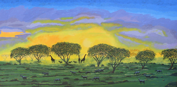 Dawn on the Savannah