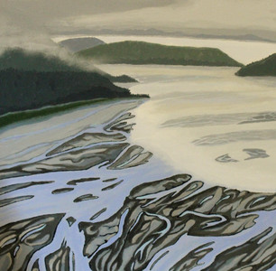 Low tide at the Stikine delta