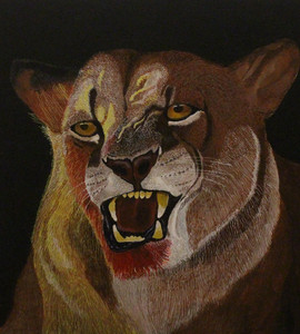 Snarling Lioness