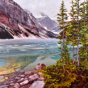 Springtime at Lake Louise