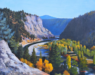 Autumn in Tulameen Canyon