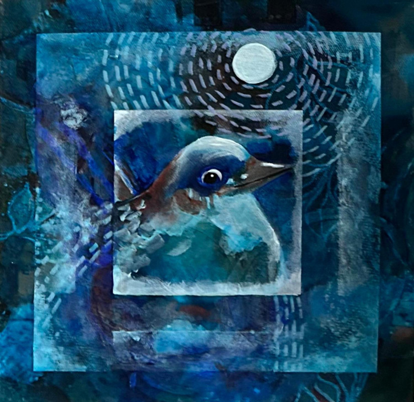 By the light of the moon