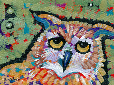 Owl Portrait IV