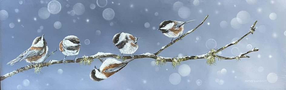 Five Little Chickadees