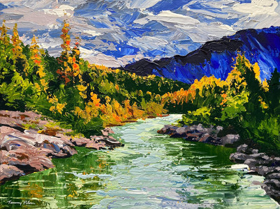 Another Moody BC River