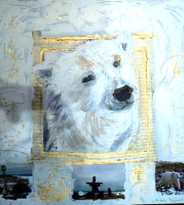  Patchwork Bear portrait