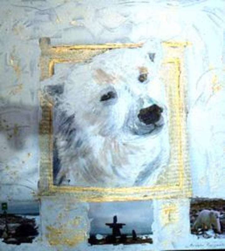  Patchwork Bear portrait