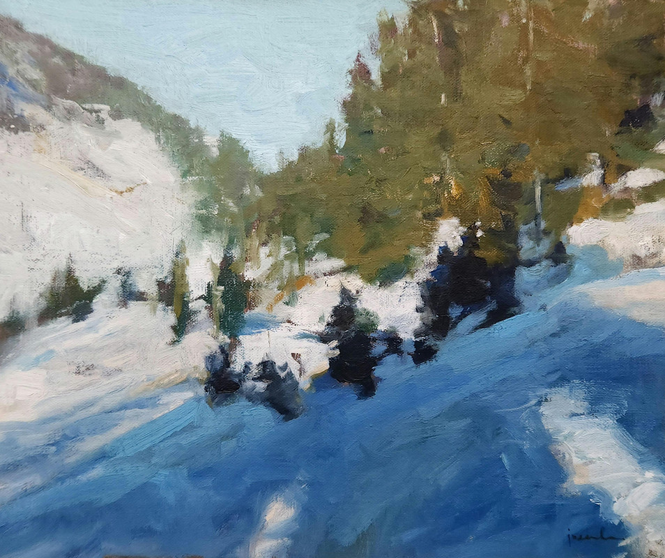 Heather Meadows In Snow