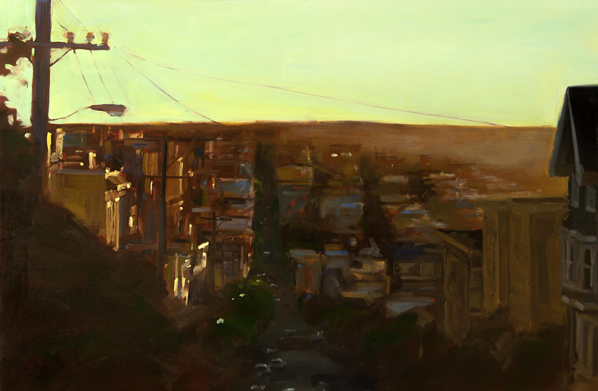 A blanket of golden light