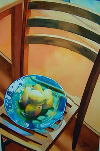Pears with Chair