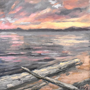 Sunset att Ambleside
