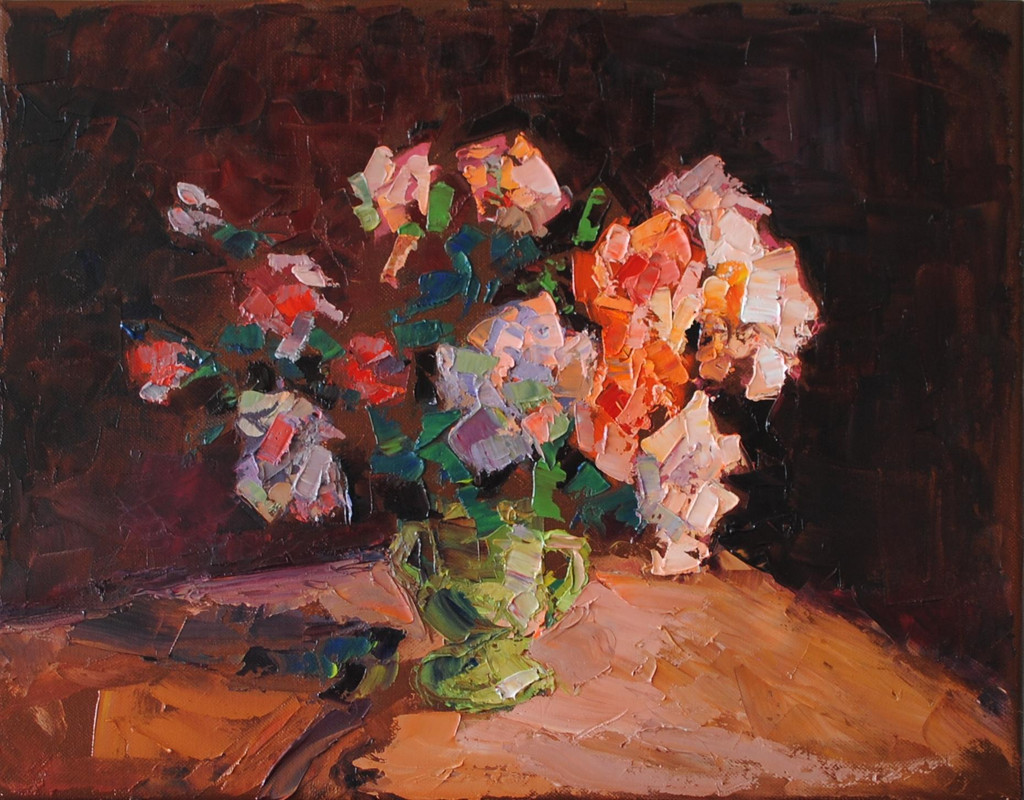 Vase of flowers