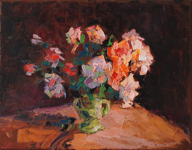 Vase of flowers