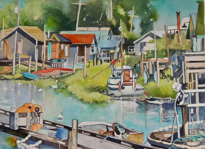 Finn's Slough, Steveston, B.C.