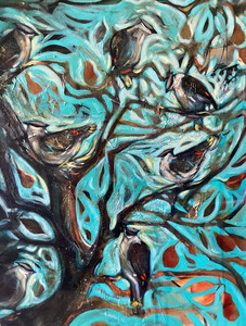 Waxwings in the Orchard