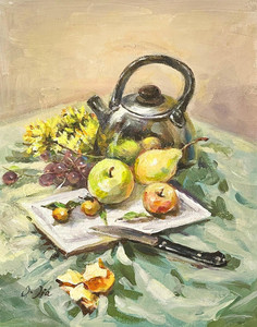 On White Plate