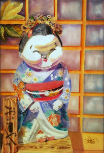 Kimono doll