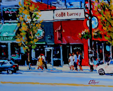 A Sunny Day on Granville St. Vancouver