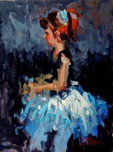 the blue tutu