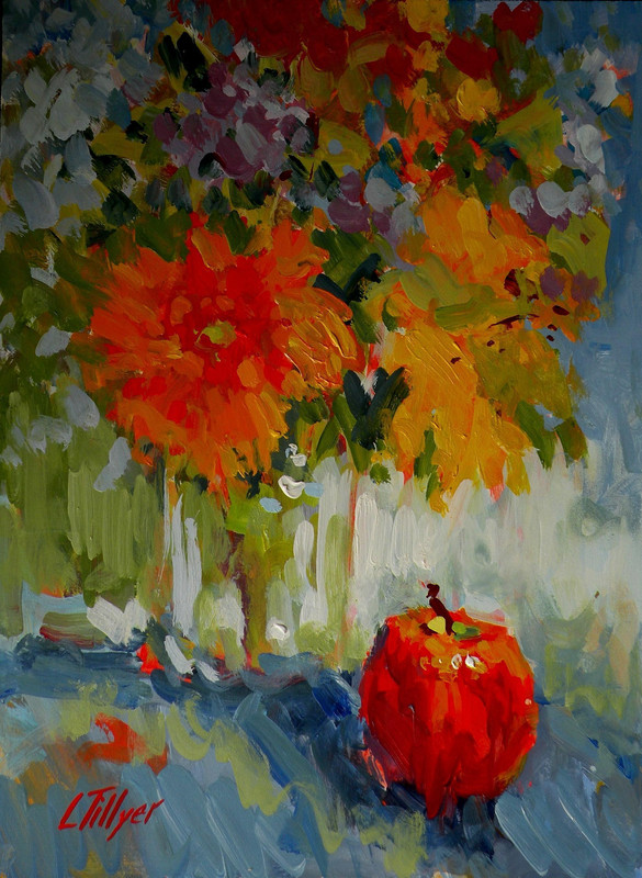 flowers n apple
