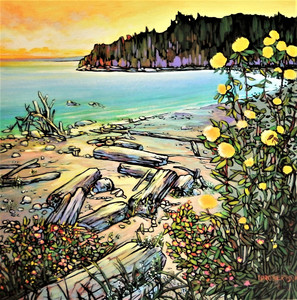 Wildflowers, East Beach, White Rock BC