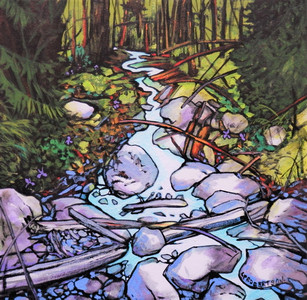 Creek, Hollyburn Mountain