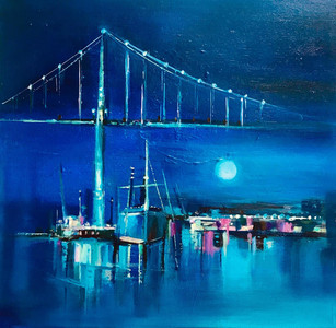 The bridge over moon 