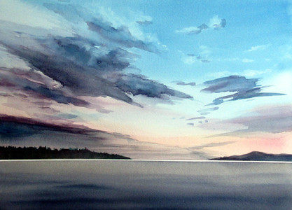 SEND OFF, English Bay, Vancouver, BC