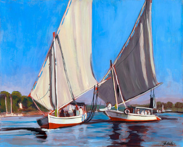 Feluccas on the Nile