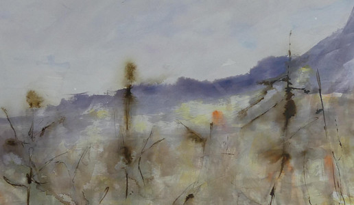 Cattails in the Wind