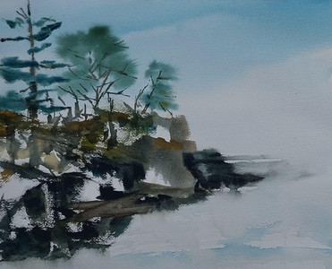 Breathing in West Coast Winter Cool