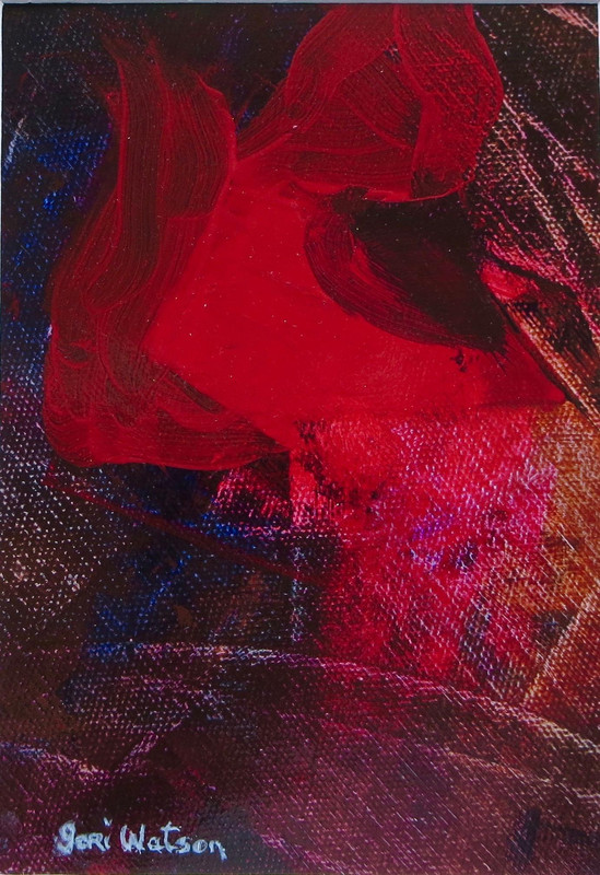 Growth - Abstract in Red