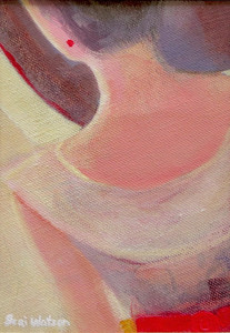 Girl With a Red Earring