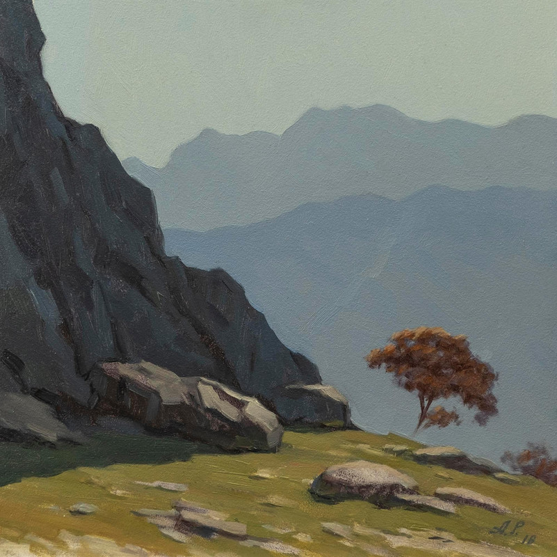 High in the Mountains