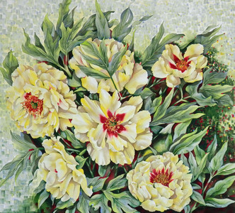 Yellow Peonies