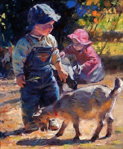 Afternoon in the Farm